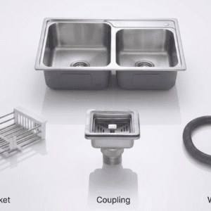 Single Bowl with Drain Board