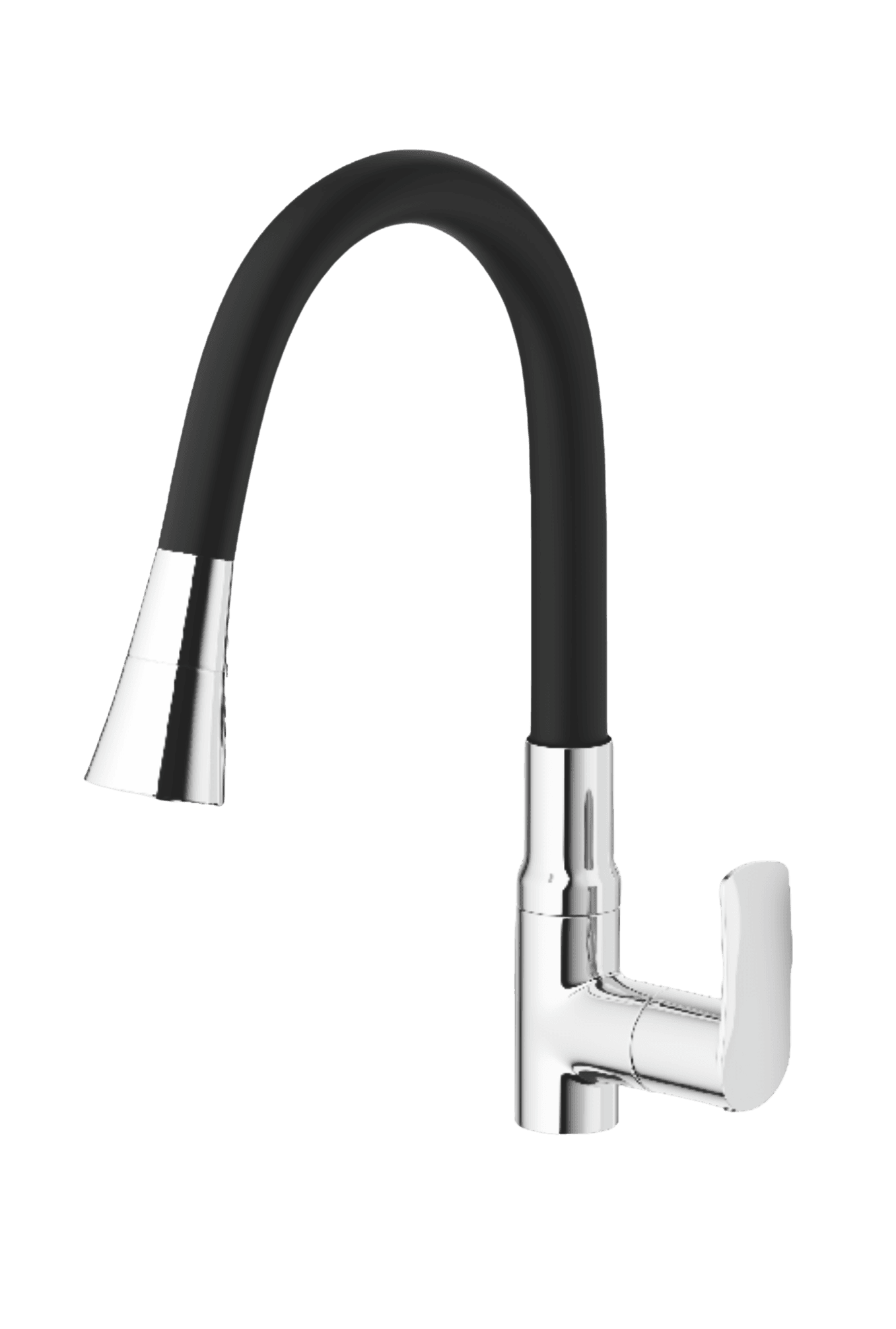 Flexible Pillar Swing With Dual Flow Spout & Flange