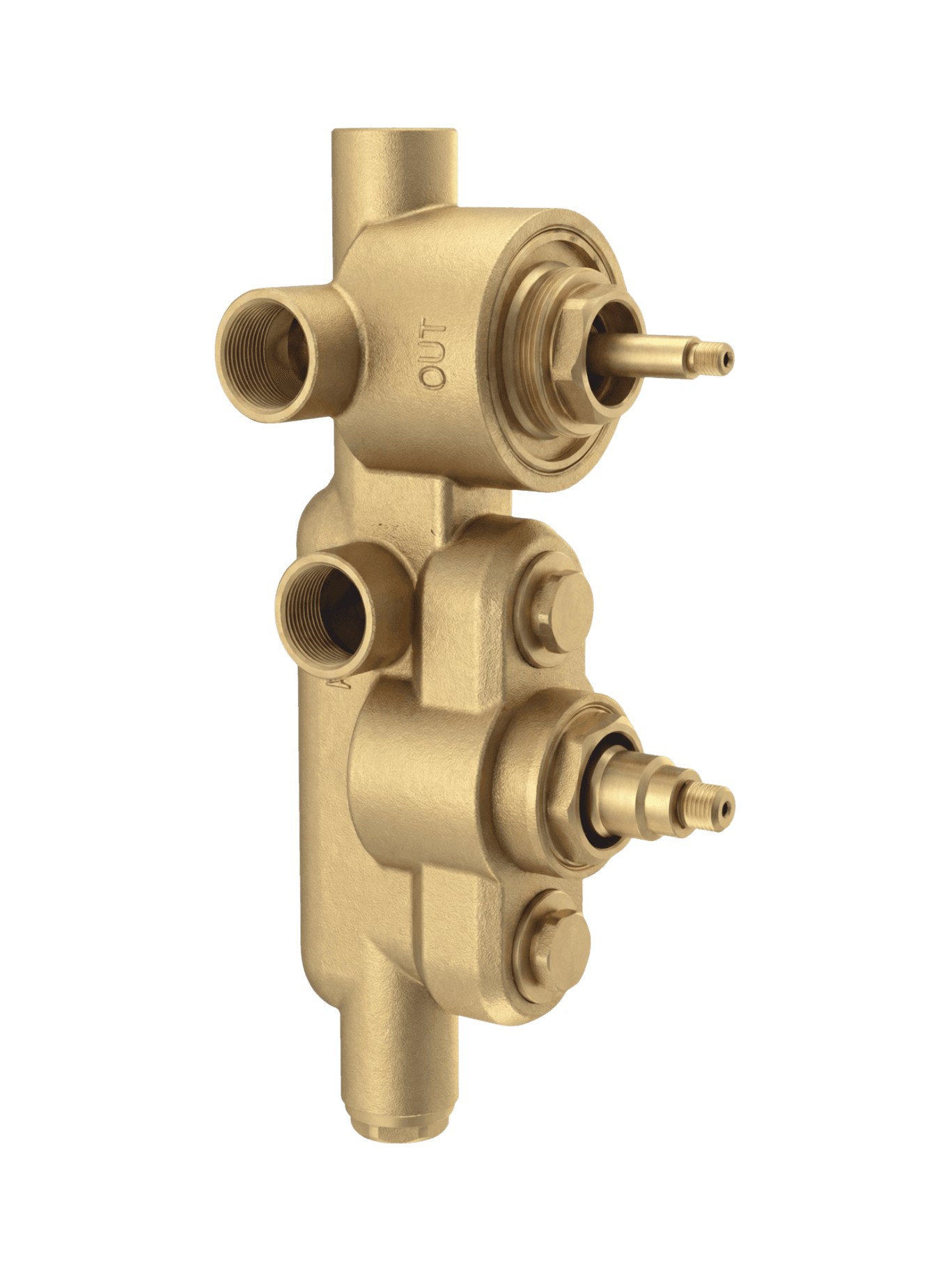 Concealed Body Of 3-Outlet Aqua Control Thermostatic Diverter Body (Without Exposed Part)
