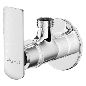 Angular Stop Cock With Wall Flange