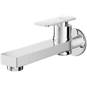 Bib Cock Long Body With Wall Flange