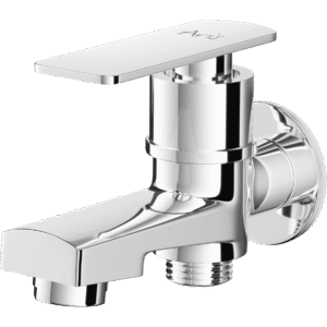 2-Way Bib Cock With Wall Flange