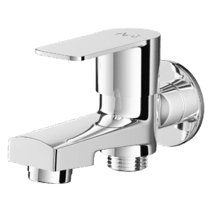 2-Way Bib Cock With Wall Flange