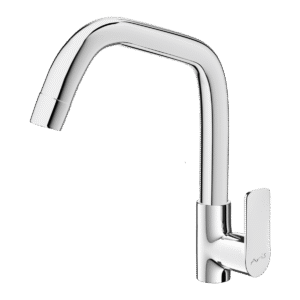 Sink Cock With Extended Swinging Spout (Table Mounted)