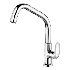 Sink Cock With Extended Swinging Spout (Table Mounted)