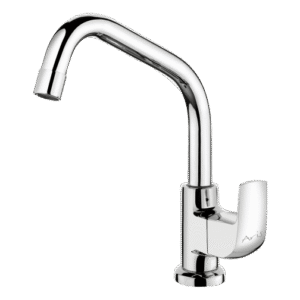 Sink Cock With Extended Swinging Spout (Table Mounted)