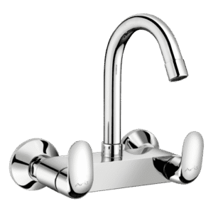 Sink Mixer With Regular Swinging Spout (Wall Mounted)