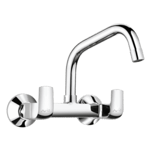 Sink mixer With Extended Swinging Spout (Wall Mounted)