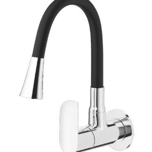Flexible Sink Cock With Dual Flow Spout & Flange