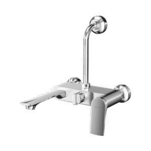Wall Mixer Telephonic with Wall Bend For arrangement of Overhead Shower