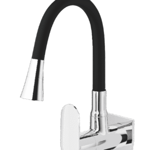 Flexible Sink Cock With Dual Flow Spout & Flange