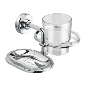 Tumbler Holder with Soap Dish
