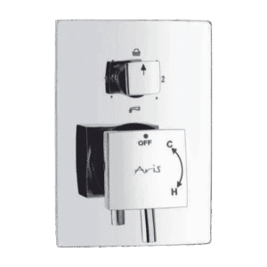 Manual Thermostatical Body Jet Diverter With Uper Parts (Square)