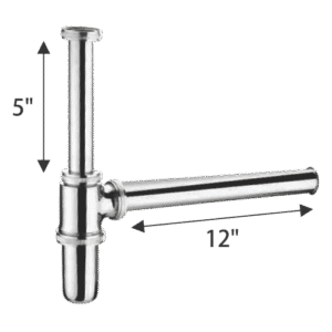 Bottle Trap Long Pipe