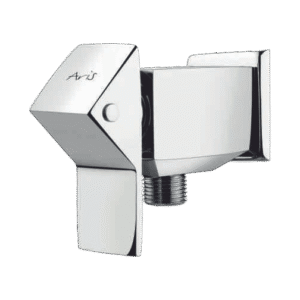 Angular Stop Cock With Wall Flange