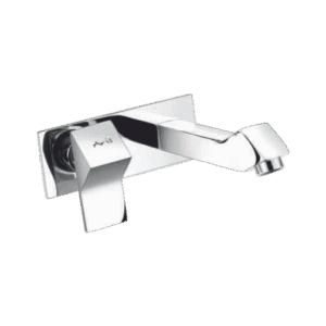Exposed Part Kit Of Single Concealed Stop Cock With Basin Spout And Wall Flange