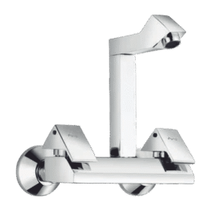 Sink Mixer With Square Swinging Spout