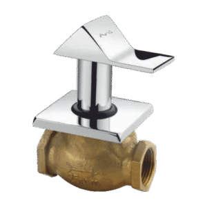Flush Cock With Adjustable Wall Flange