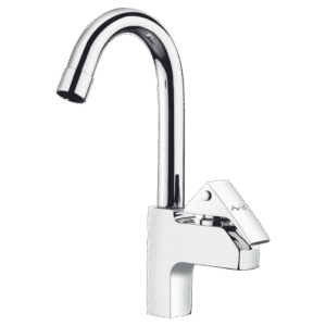 Sink Cock With Regular Swinging Spout (Table Mounted)