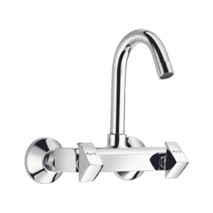 Sink Mixer With Regular Swinging Spout (Wall Mounted)
