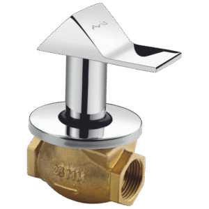 Flush Cock With Adjustable Wall Flange
