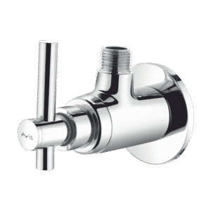 Angular Stop Cock With Wall Flange