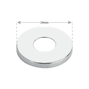 S.S. Flange Round
