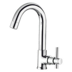 Sink Cock With Regular Swinging Spout (Table Mounted)