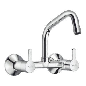 Sink Mixer With Extended Swinging Spout