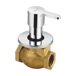 Flush Cock With Adjustable Wall Flange