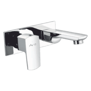 Exposed Part Kit Of Single Concealed Stop Cock With Basin Spout And Wall Flange