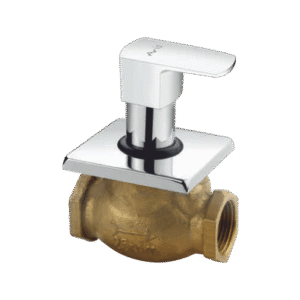 Flush Cock With Adjustable Wall Flange