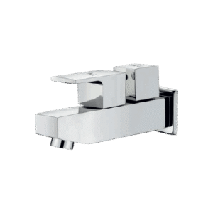 2-Way Bib Cock with Wall Flange