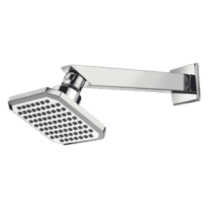 Overhead Shower Square (4"x4") With 9" S.S. Arm & Flange