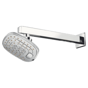 Overhead Shower Square (Multiflow) With 9" S.S. Arm & Flange