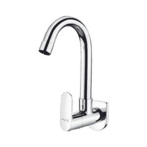 Sink Cock With Regular Swinging Spout (Wall Mounted)