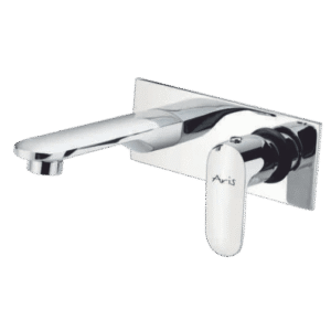 Exposed Part Kit Of Single Concealed Stop Cock with Basin Spout And Wall Flange