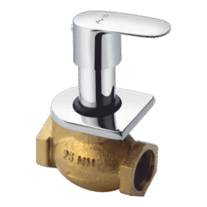 Flush Cock with Adjustable Wall Flange