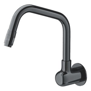 Sink Cock With Extended Swinging Spout (Wall Mounted)