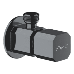 Angular Stop Cock Square With Wall Flange