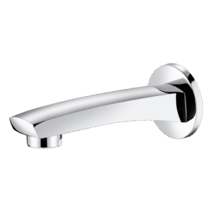 Spout With Wall Flange