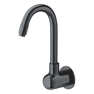Sink Cock With Regular Swinging Spout (Wall Mounted)