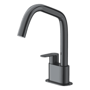 Sink Cock With Extended Swinging Spout (Table Mounted)