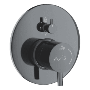 Manual Thermostatical Body Jet Diverter With Upper Parts (Round)