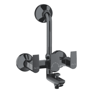 Wall Mixer 3 in 1 with Wall Bend for arrangement of telephonic & overhead