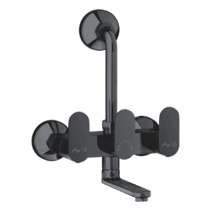 Wall Mixer Telephonic with Wall Bend for arrangement of & overhead Shower (wall Mounted)