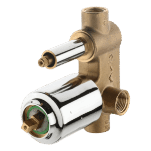Concealed Body for Single Lever Diverter 45mm Cartridge with Button Assembly, Cartridge Sleeve without Exposed Parts & Button