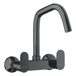 Sink Mixer With Extended Swinging Spout (Wall Mounted)