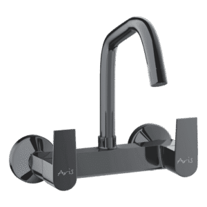 Sink Mixer With Extended Swinging Spout  (Wall Mounted)