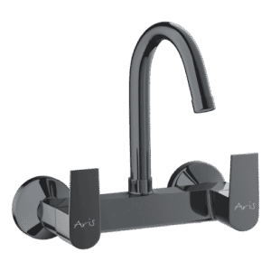 Sink Mixer With Regular  Swinging Spout  (Wall Mounted)